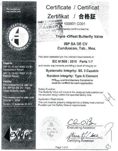 False Certificate